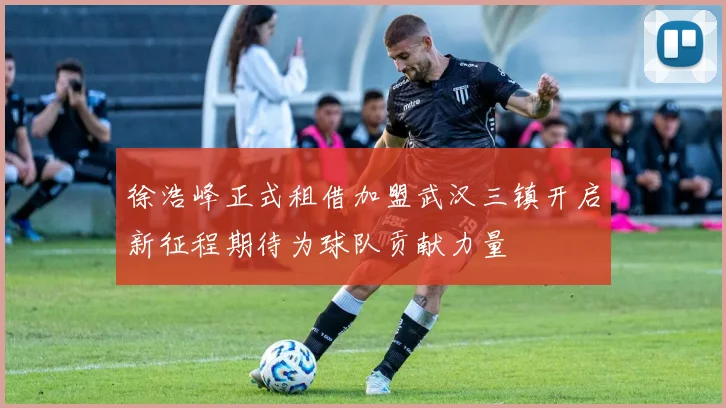 徐浩峰正式租借加盟武汉三镇开启新征程期待为球队贡献力量